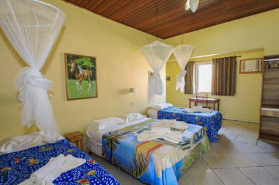 4-Bett-Zimmer auf der UeSo Lodge
