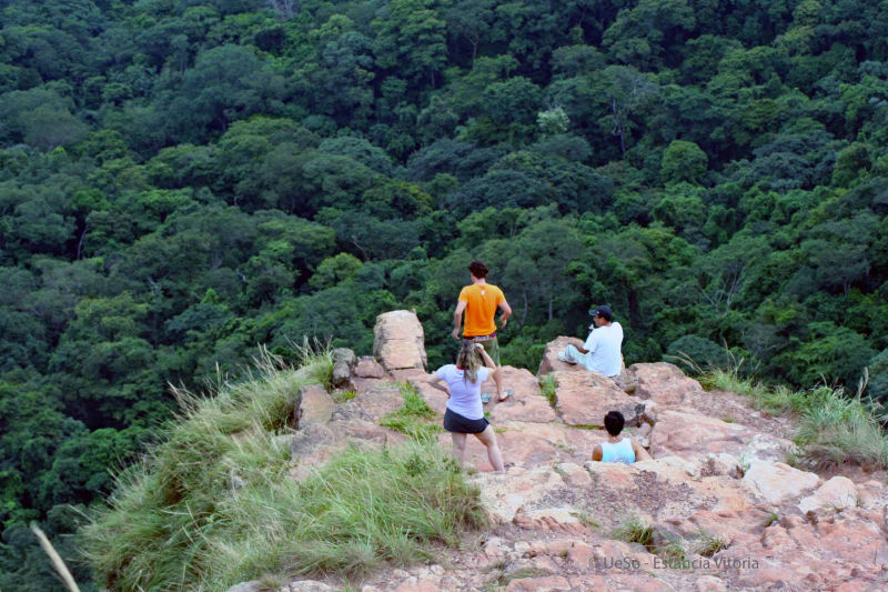 uma vista da montanha da Chapada