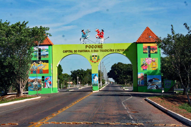 Poconé a antiga cidade de ouro