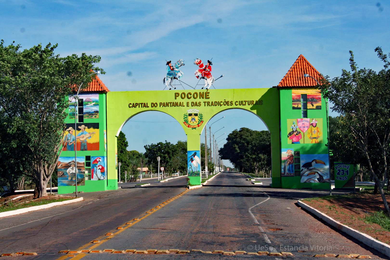 Poconé a antiga cidade de ouro